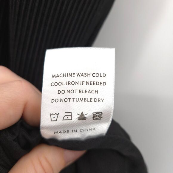 Baltic Born NWT Athena Pleated Maxi Dress Size XXXL black short sleeve V-neck - Picture 7 of 10